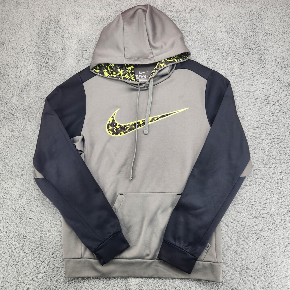 Nike Therma-Fit Mens Size S Hoodie Grey